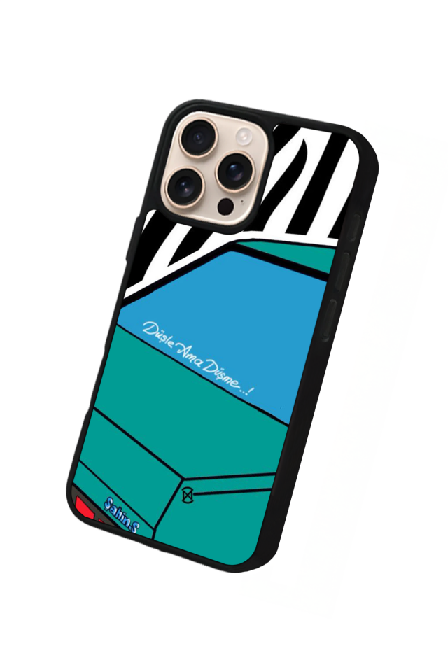 iPhone 16 Pro Max Uyumlu Tofas Tasarımlı Glossy Premium Kılıf