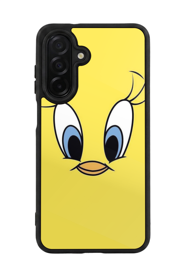 Samsung Galaxy A56 Uyumlu Tweety Tasarımlı Glossy Premium Kılıf