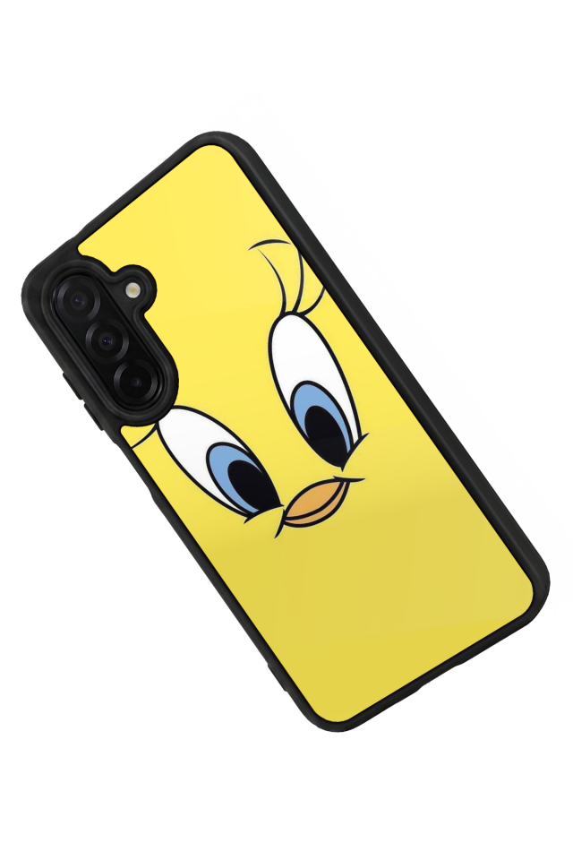 Samsung Galaxy A56 Uyumlu Tweety Tasarımlı Glossy Premium Kılıf