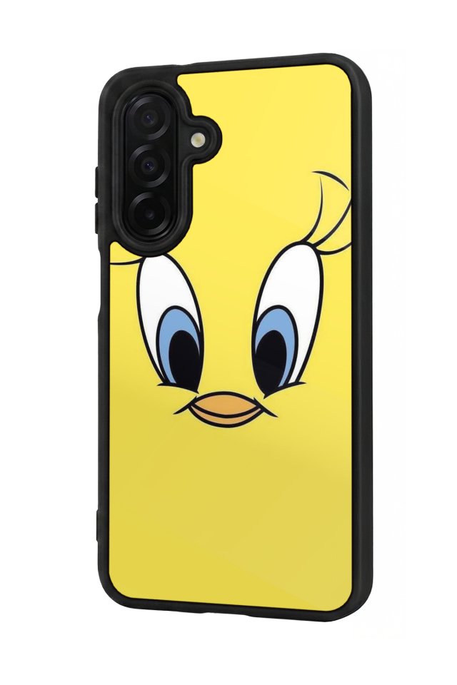 Samsung Galaxy A56 Uyumlu Tweety Tasarımlı Glossy Premium Kılıf