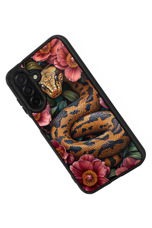 Samsung Galaxy A26 Uyumlu Yılan Tasarımlı Glossy Premium Kılıf