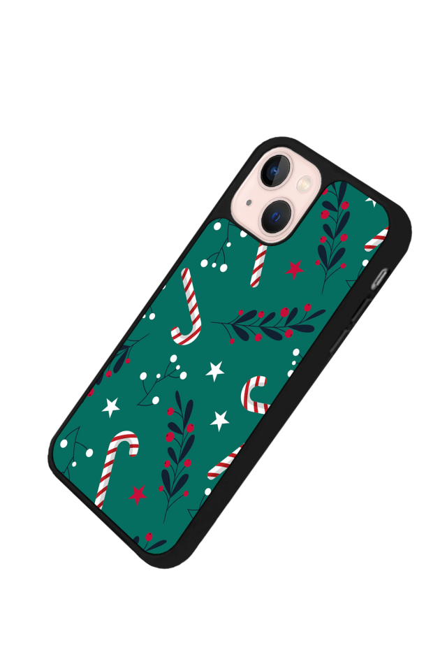iPhone 14 Plus Uyumlu Yilbasi Christmas Tasarımlı Glossy Premium Kılıf