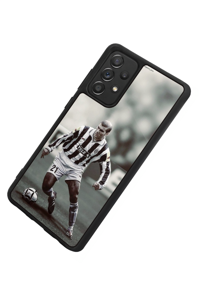 Samsung Galaxy A72 Uyumlu Zidane Tasarımlı Glossy Premium Kılıf