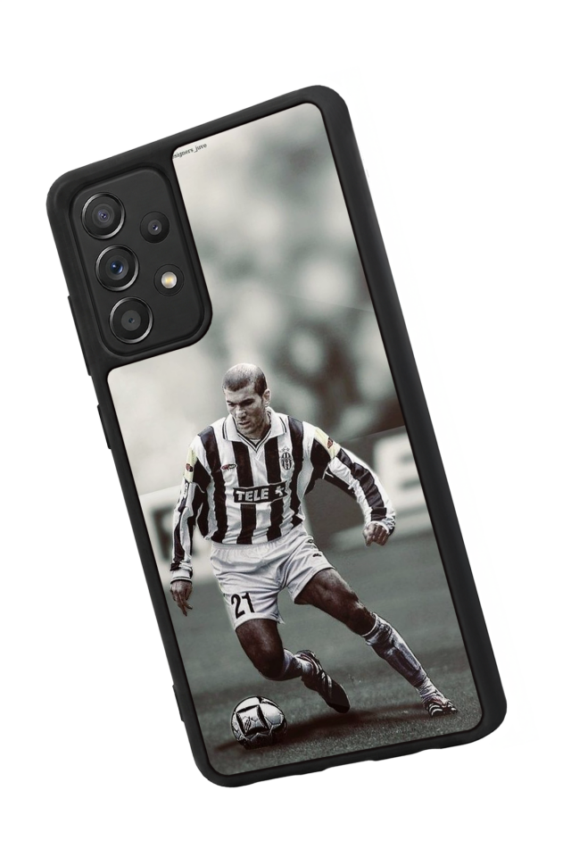 Samsung Galaxy A72 Uyumlu Zidane Tasarımlı Glossy Premium Kılıf