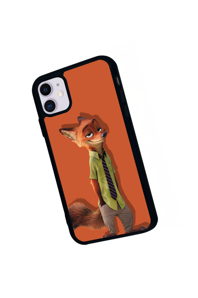 iPhone 11 Uyumlu Zootropolis Tasarımlı Glossy Premium Kılıf