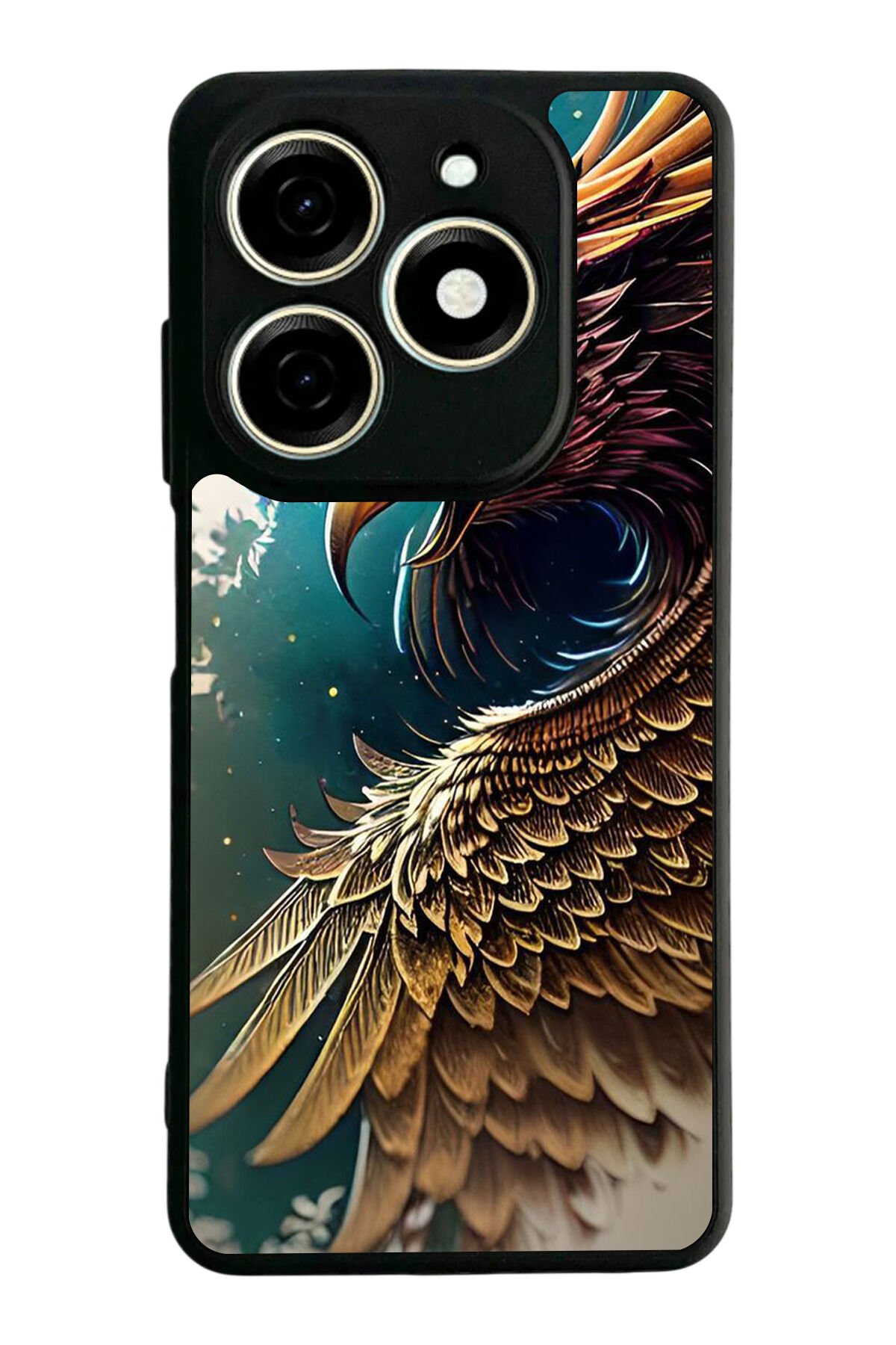 Tecno Spark 20/20C Uyumlu Besiktas Tasarımlı Glossy Premium Kılıf
