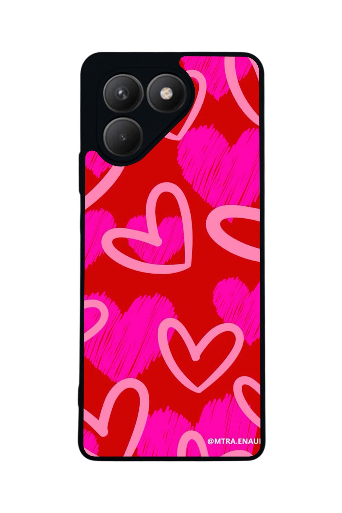 Tecno Pova 7 Mat Uyumlu Siyah Kılıf – Yumuşak Silikon, Koruyucu, Şok Emici Kapak