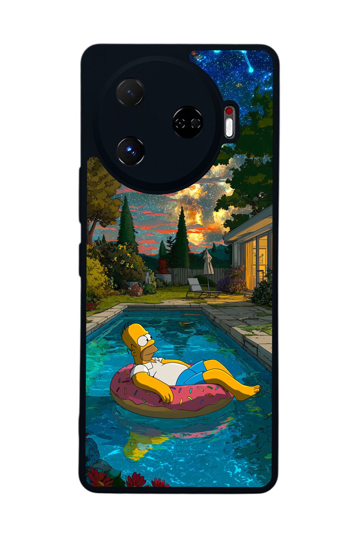 Tecno Camon 30 Pro Uyumlu The Simpsons Tasarımlı Glossy Premium Kılıf