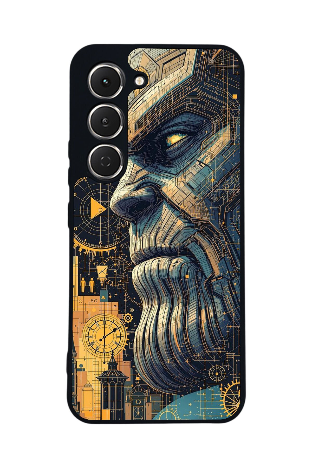 Tecno Spark 40 Pro Uyumlu Thanos Tasarımlı Glossy Premium Kılıf