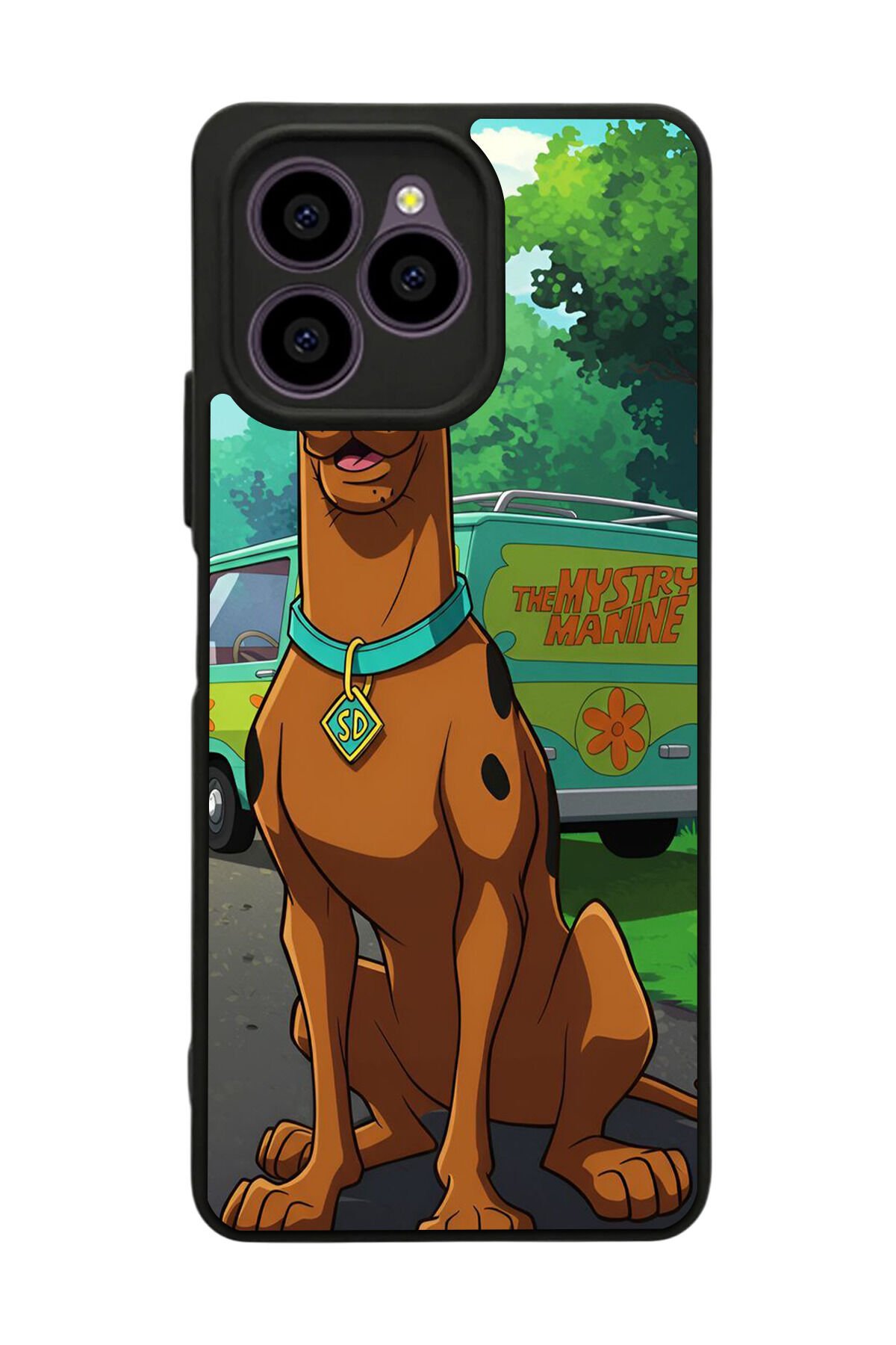 Omix X6 Uyumlu Scooby Doo Tasarımlı Glossy Premium Kılıf