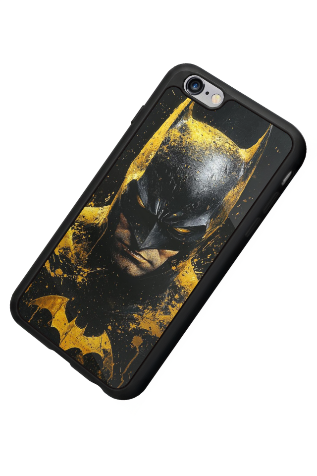 iPhone 6 Plus Uyumlu Batman Tasarımlı Glossy Premium Kılıf