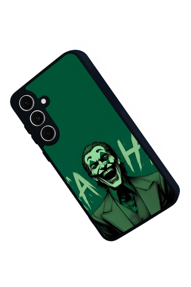 Samsung Galaxy S24 FE Uyumlu Joker Tasarımlı Glossy Premium Kılıf