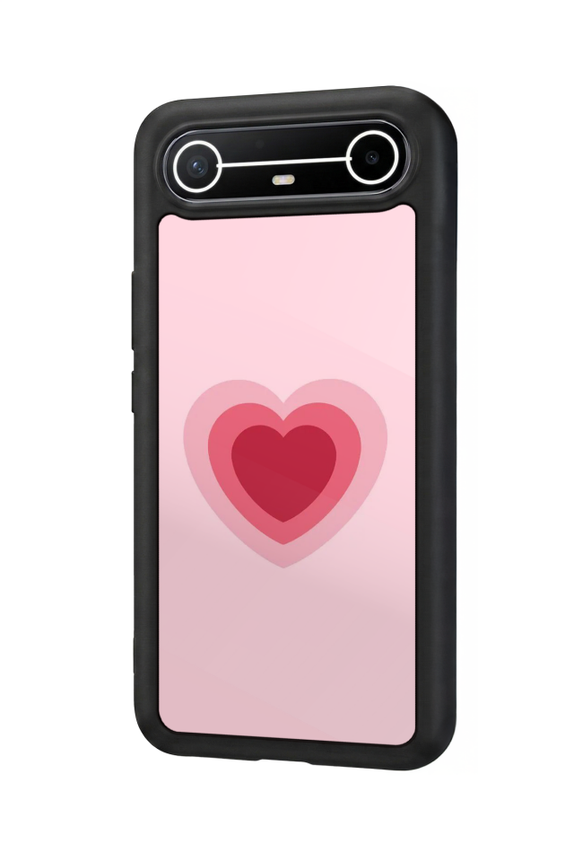 Tecno Spark Slim 5G Uyumlu Kalp Love Tasarımlı Glossy Premium Kılıf