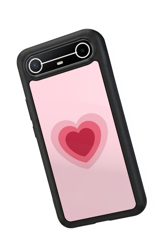 Tecno Spark Slim 5G Uyumlu Kalp Love Tasarımlı Glossy Premium Kılıf