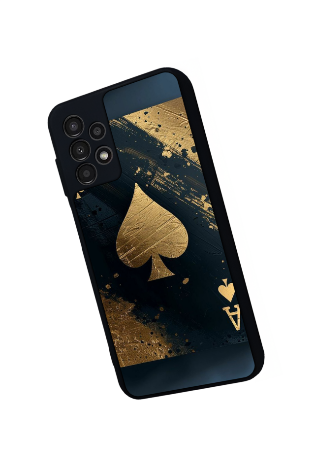 Samsung Galaxy A23 Uyumlu Kart Tasarımlı Glossy Premium Kılıf