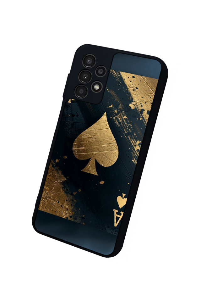 Samsung Galaxy A23 Uyumlu Kart Tasarımlı Glossy Premium Kılıf