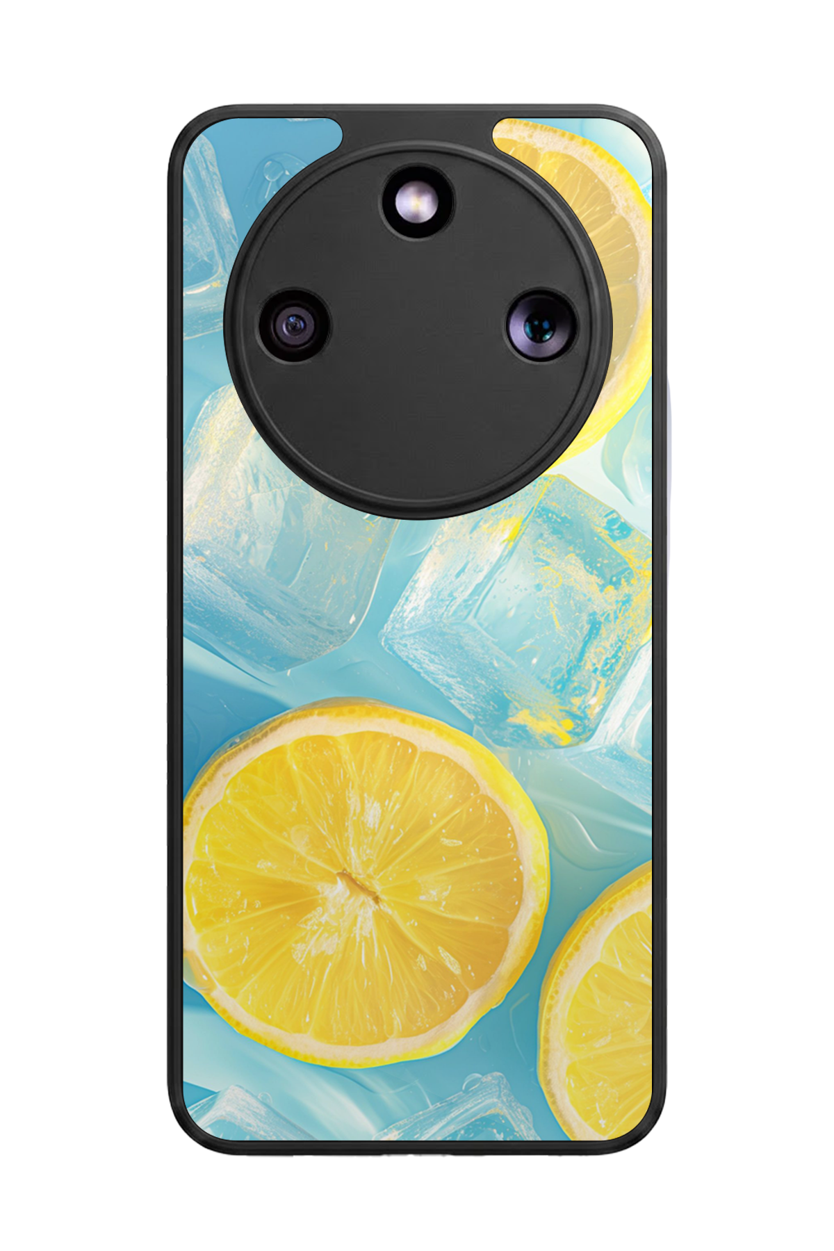 Honor Magic 8 Lite Uyumlu Limon Tasarımlı Glossy Premium Kılıf