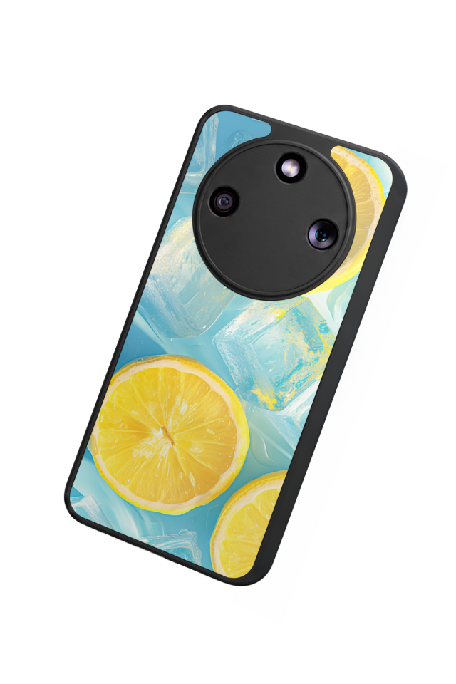 Honor Magic 8 Lite Uyumlu Limon Tasarımlı Glossy Premium Kılıf