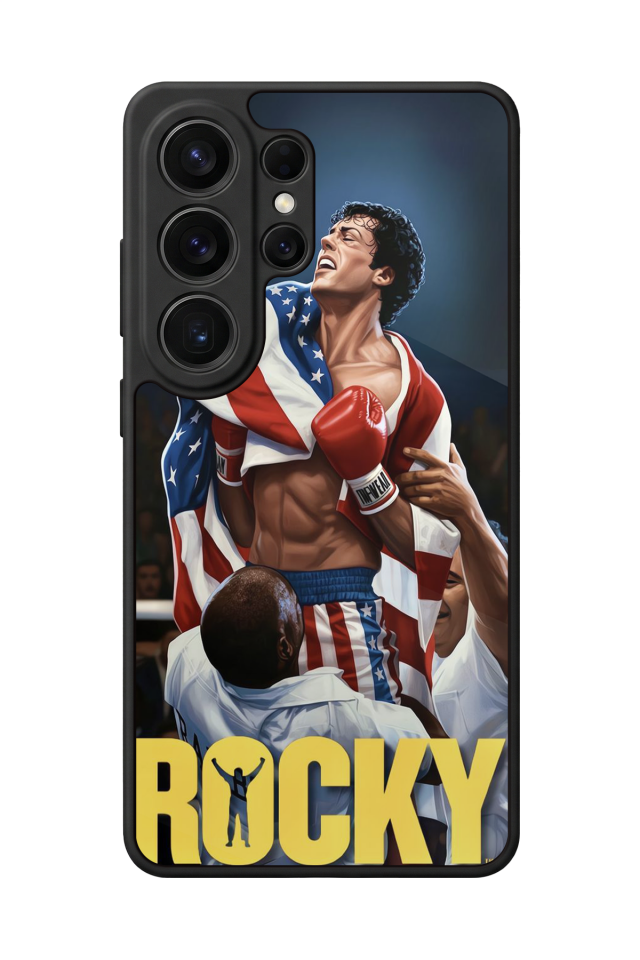 Samsung Galaxy S26 Ultra Uyumlu Rocky Tasarımlı Glossy Premium Kılıf