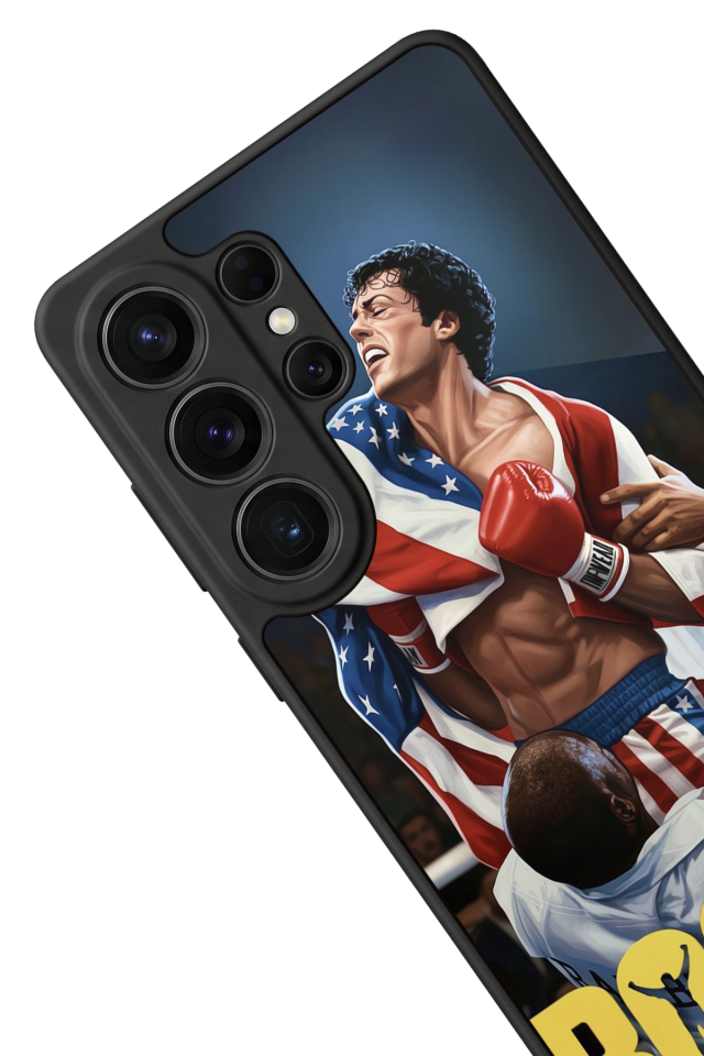 Samsung Galaxy S26 Ultra Uyumlu Rocky Tasarımlı Glossy Premium Kılıf