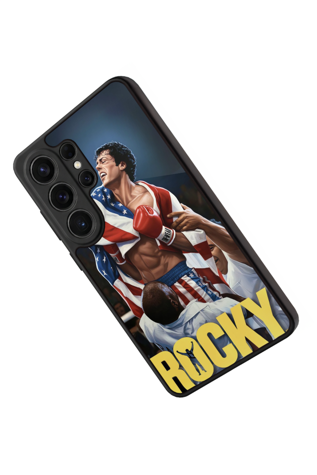 Samsung Galaxy S26 Ultra Uyumlu Rocky Tasarımlı Glossy Premium Kılıf