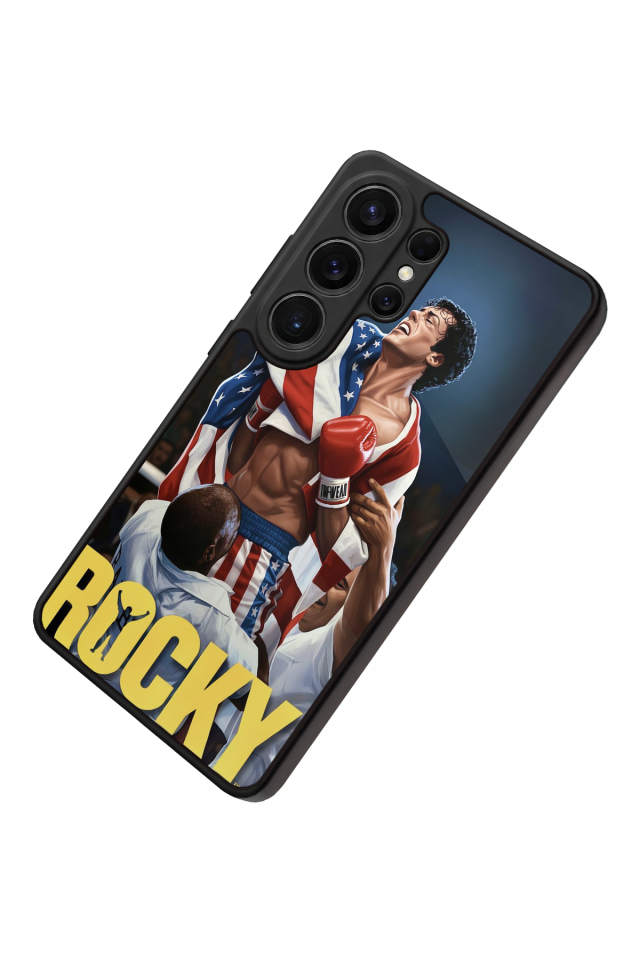 Samsung Galaxy S26 Ultra Uyumlu Rocky Tasarımlı Glossy Premium Kılıf