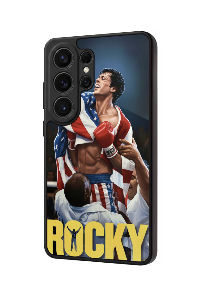 Samsung Galaxy S26 Ultra Uyumlu Rocky Tasarımlı Glossy Premium Kılıf