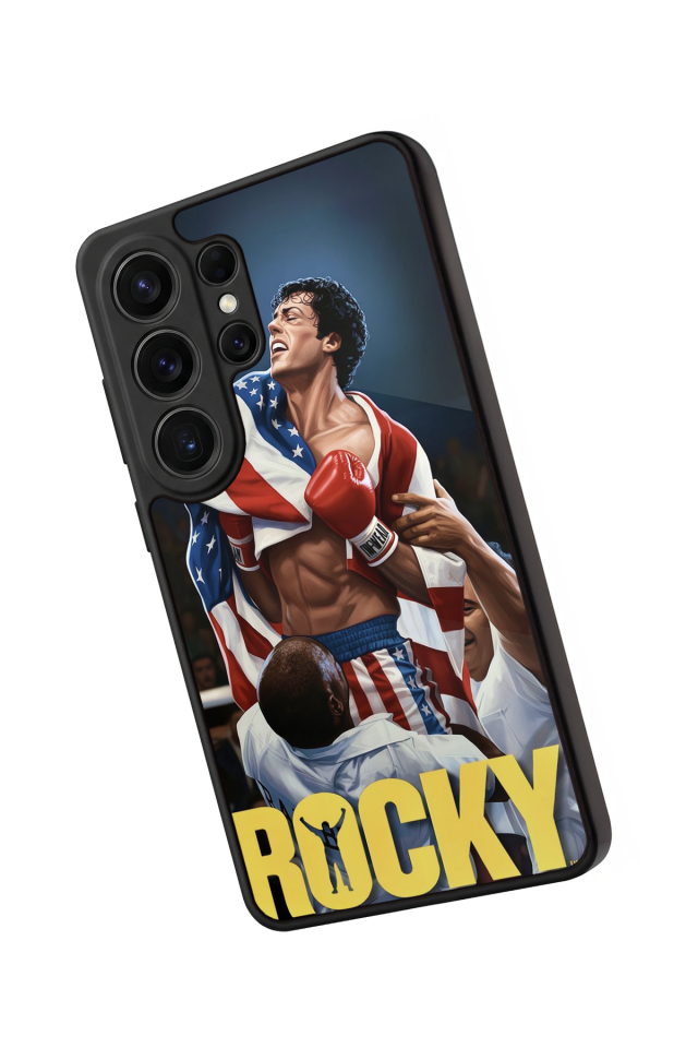 Samsung Galaxy S26 Ultra Uyumlu Rocky Tasarımlı Glossy Premium Kılıf