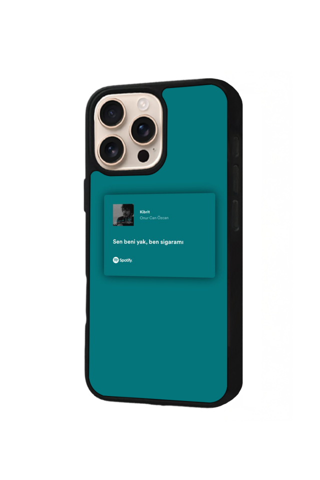 iPhone 15 Pro Max Uyumlu Sarki Sozleri Tasarımlı Glossy Premium Kılıf