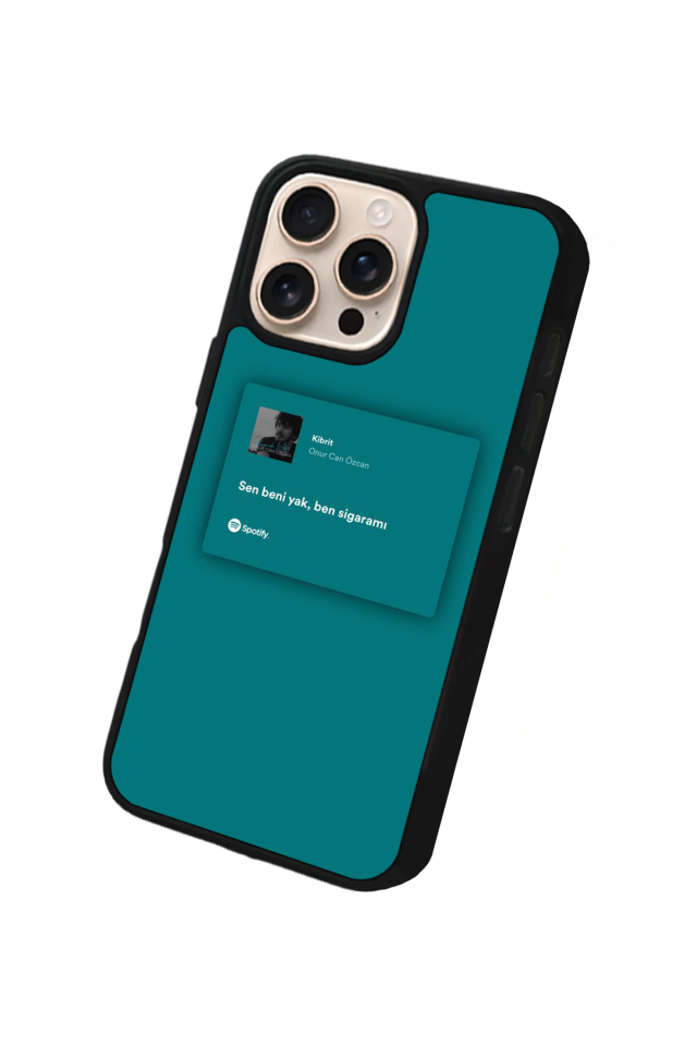 iPhone 15 Pro Max Uyumlu Sarki Sozleri Tasarımlı Glossy Premium Kılıf