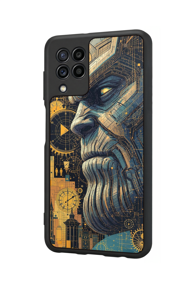 Samsung Galaxy M22 Uyumlu Thanos Tasarımlı Glossy Premium Kılıf