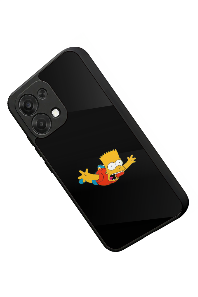 Oppo A6 Pro Uyumlu The Simpsons Tasarımlı Glossy Premium Kılıf