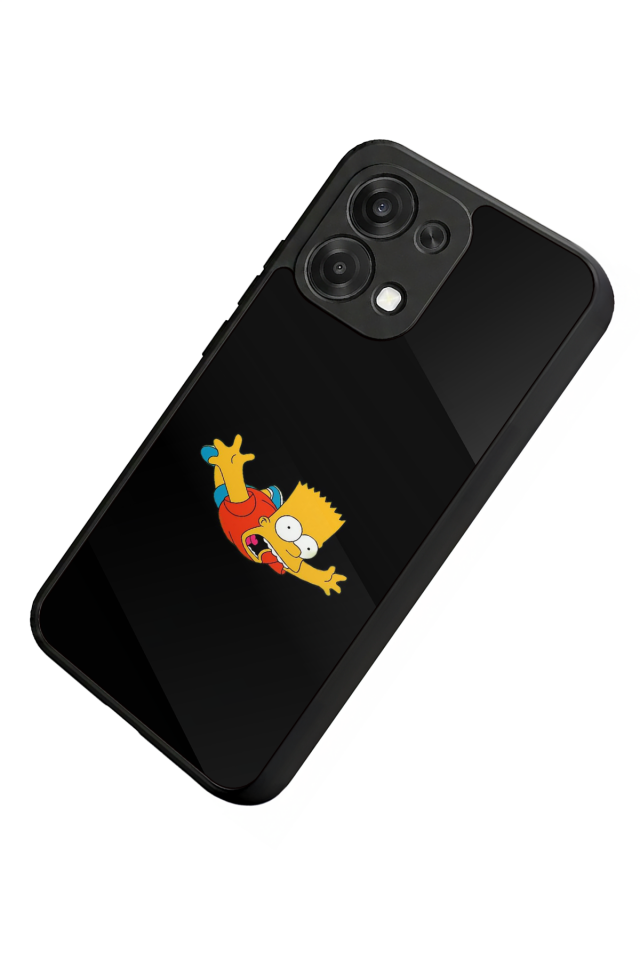 Oppo A6 Pro Uyumlu The Simpsons Tasarımlı Glossy Premium Kılıf