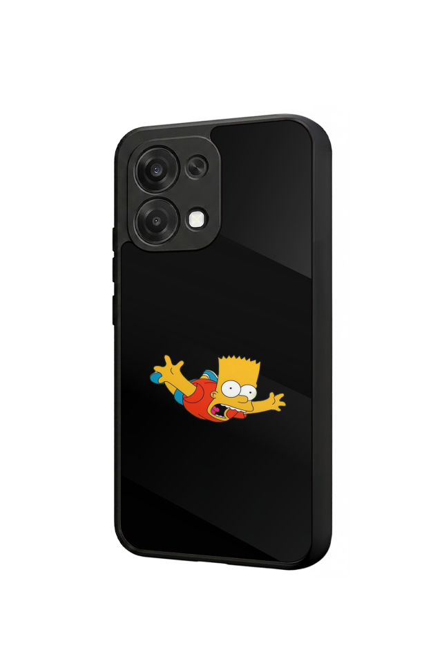 Oppo A6 Pro Uyumlu The Simpsons Tasarımlı Glossy Premium Kılıf