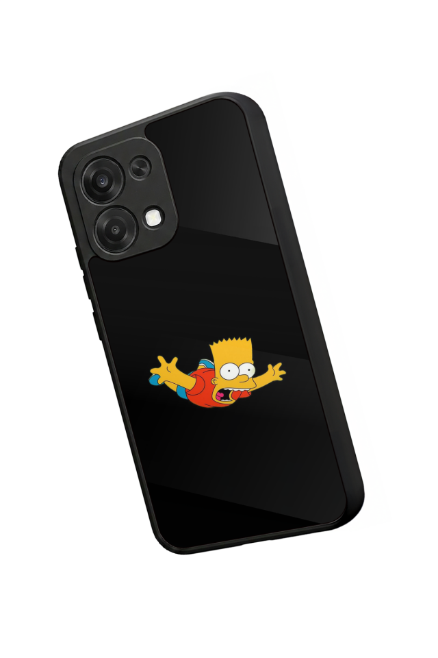 Oppo A6 Pro Uyumlu The Simpsons Tasarımlı Glossy Premium Kılıf