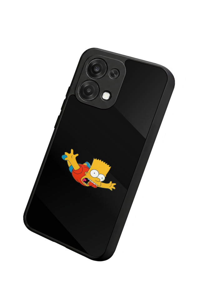 Oppo A6 Pro Uyumlu The Simpsons Tasarımlı Glossy Premium Kılıf