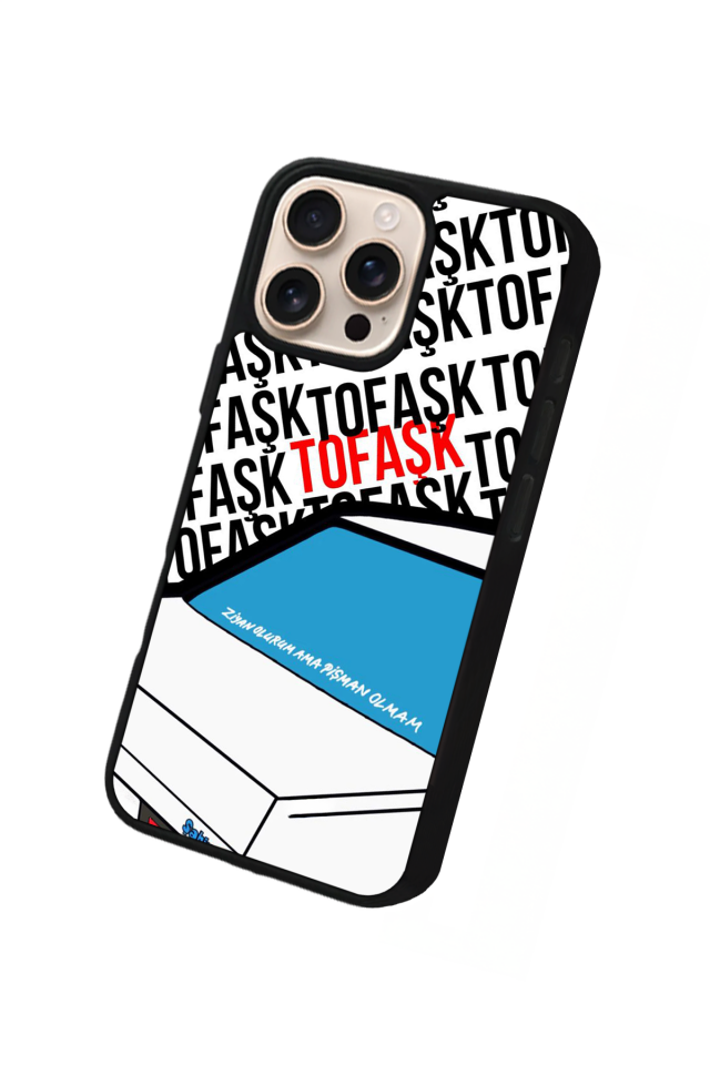 iPhone 16 Pro Max Uyumlu Tofas Tasarımlı Glossy Premium Kılıf