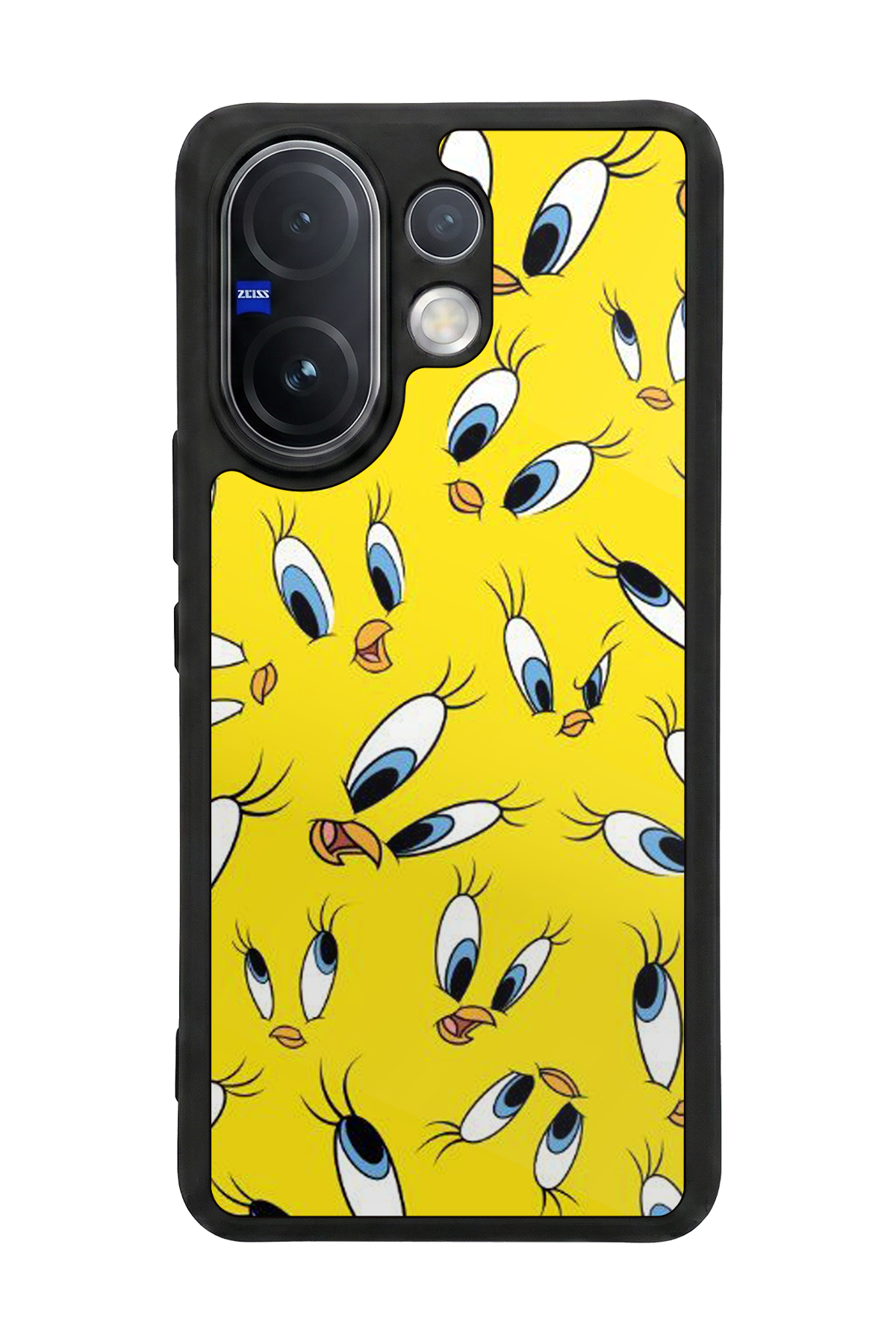 Vivo V60 Uyumlu Tweety Tasarımlı Glossy Premium Kılıf