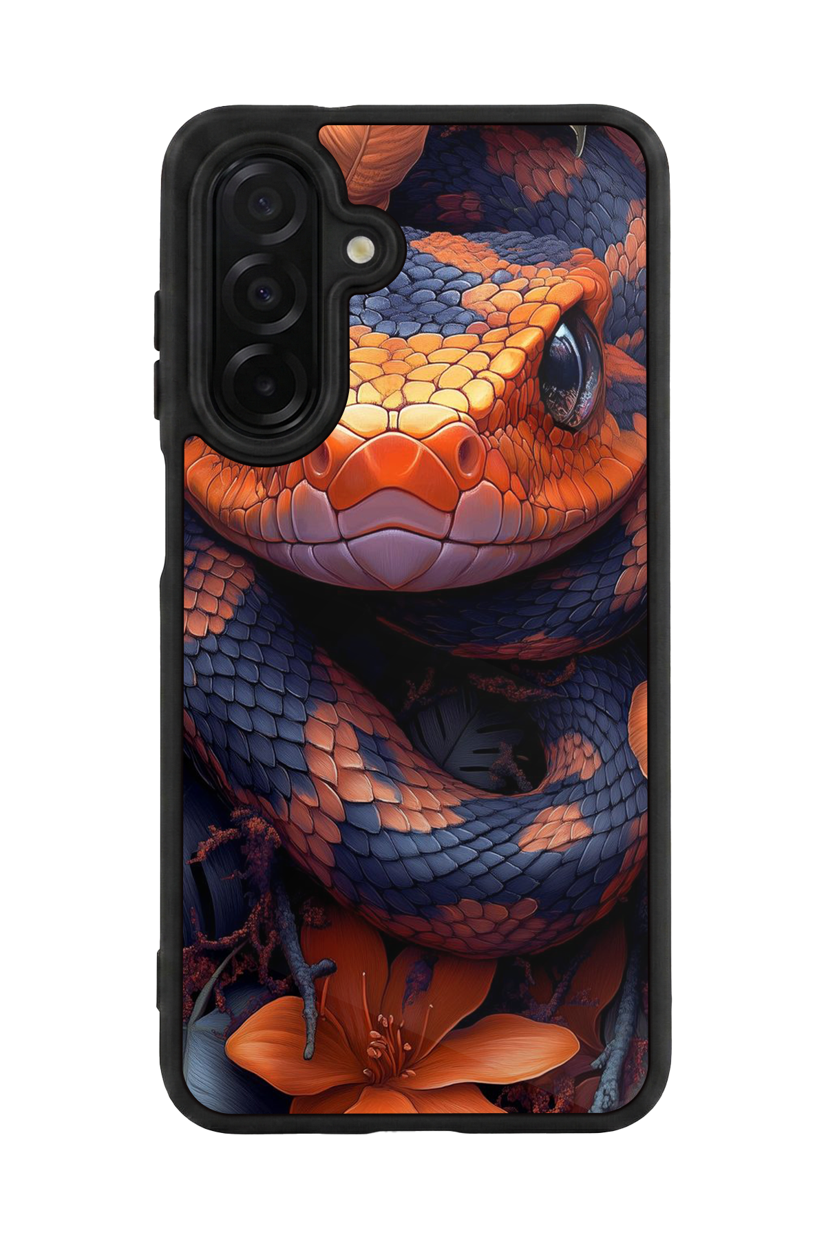 Samsung Galaxy A26 Uyumlu Yılan Tasarımlı Glossy Premium Kılıf