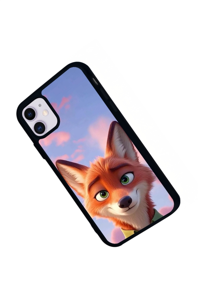 iPhone 11 Uyumlu Zootropolis Tasarımlı Glossy Premium Kılıf