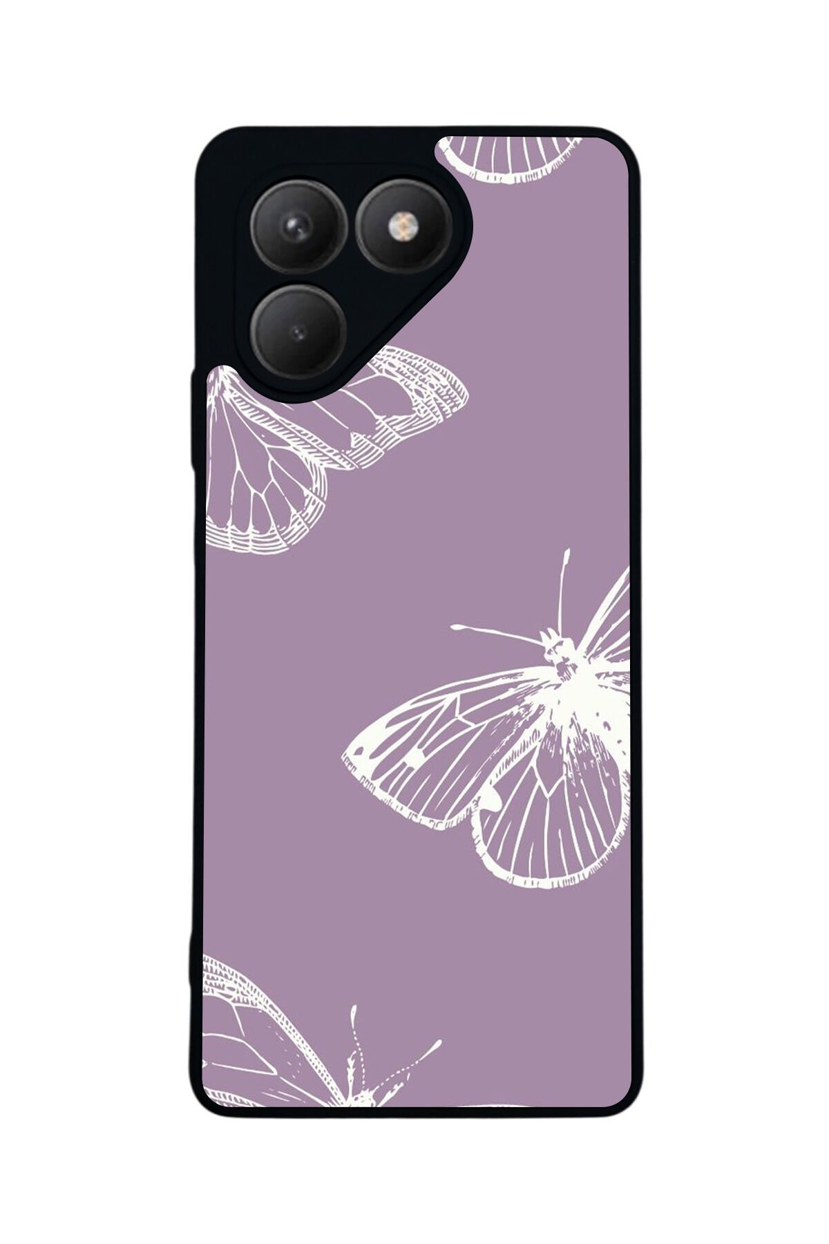 Tecno Pova 7 Mat Uyumlu Siyah Kılıf – Yumuşak Silikon, Koruyucu, Şok Emici Kapak