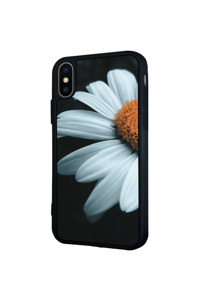 iPhone XS Max Uyumlu Cicek Tasarımlı Glossy Premium Kılıf