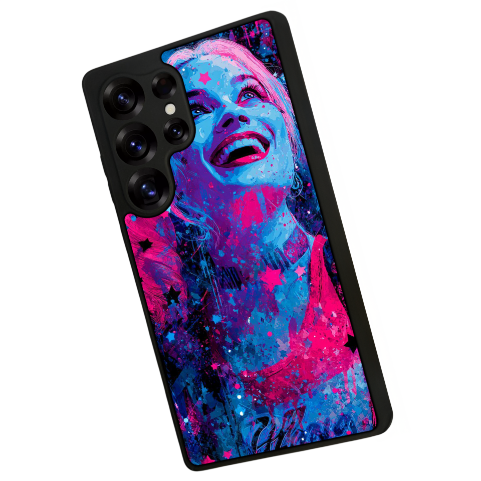 Samsung Galaxy S25 Ultra Uyumlu HarleyQueen Tasarımlı Glossy Premium Kılıf