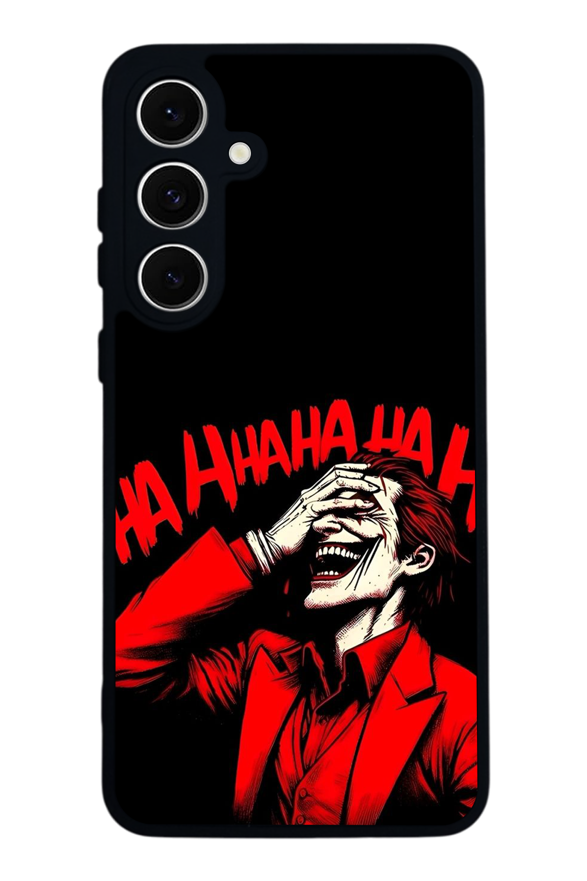 Samsung Galaxy S24 FE Uyumlu Joker Tasarımlı Glossy Premium Kılıf