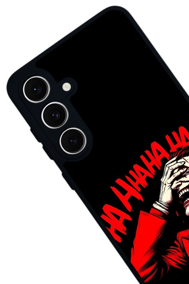 Samsung Galaxy S24 FE Uyumlu Joker Tasarımlı Glossy Premium Kılıf
