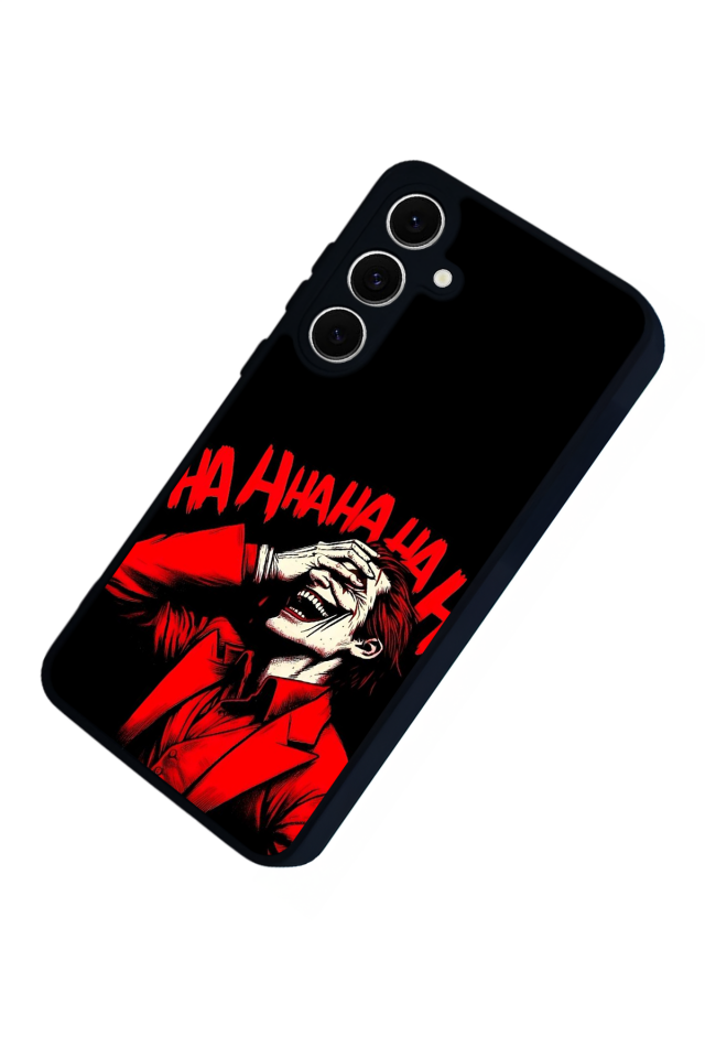 Samsung Galaxy S24 FE Uyumlu Joker Tasarımlı Glossy Premium Kılıf