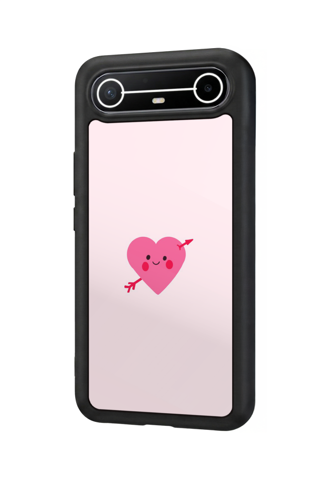 Tecno Spark Slim 5G Uyumlu Kalp Love Tasarımlı Glossy Premium Kılıf