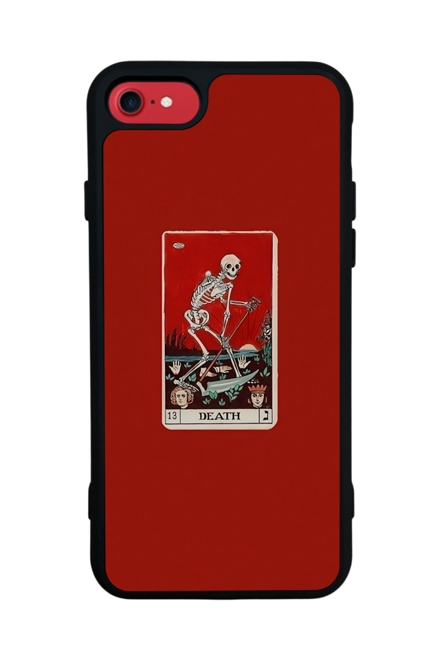 iPhone 7 Uyumlu Kirmizi Tasarımlı Glossy Premium Kılıf