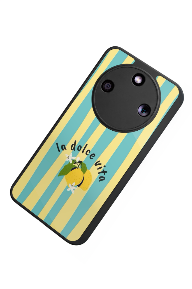 Honor Magic 8 Lite Uyumlu Limon Tasarımlı Glossy Premium Kılıf