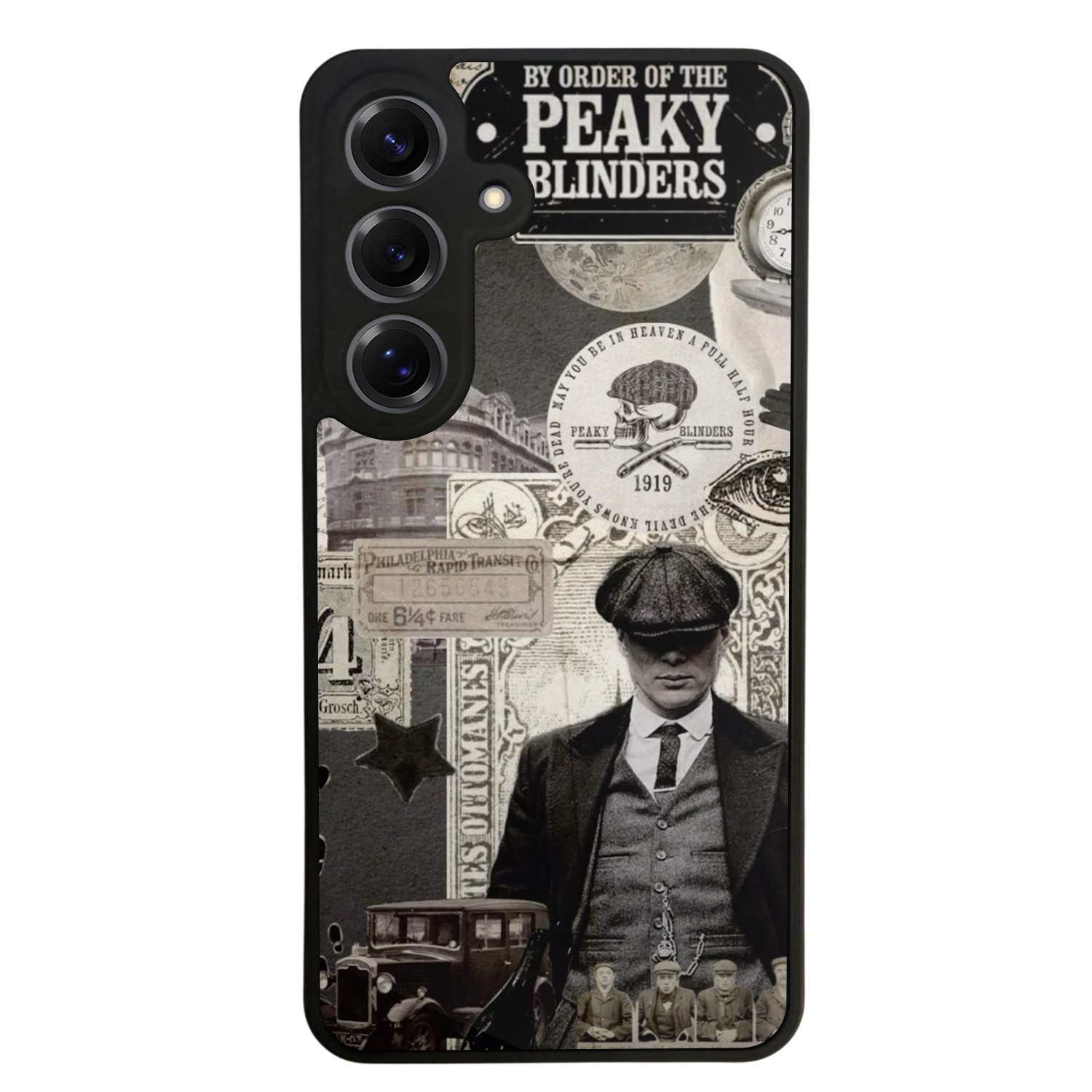 Samsung Galaxy S25 Uyumlu Peaky Blinders Tasarımlı Glossy Premium Kılıf